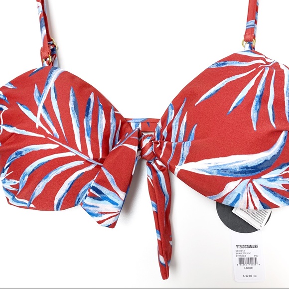 NWT Amuse Society Genista Bralette Bikini Top - Picture 5 of 7